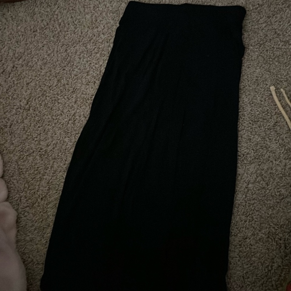 Black Long Skirt